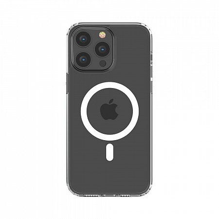 Devia kryt Pure Clear Magnetic Shockproof Case pre iPhone 15 Pro - Clear