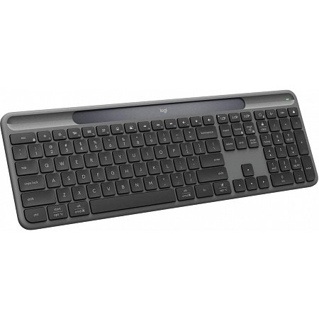 Logitech K980 - bezdrôtová solárna klávesnica, slim, grafitová - US 