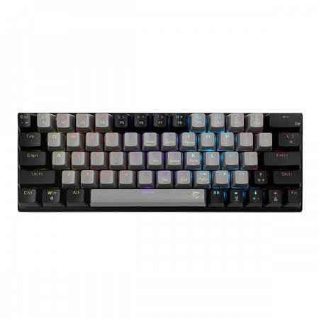 White Shark Gaming mechanical keyboard WAKIZASHI 2, red switch, US, black/gray