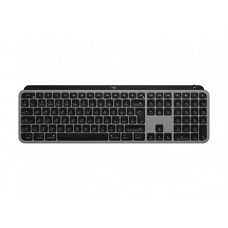 Logitech MX Keys S for MAC - bezdrôtová podsvietená klávesnica - US - vesmírna sivá