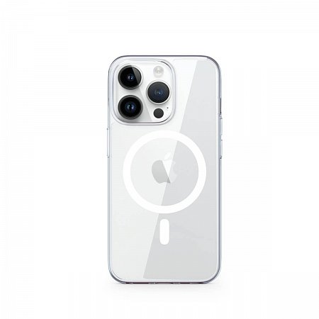 iStores by EPICO HERO MAGNETIC - MAGSAFE COMPATIBLE CASE iPhone 14 Pro Max - transparentný
