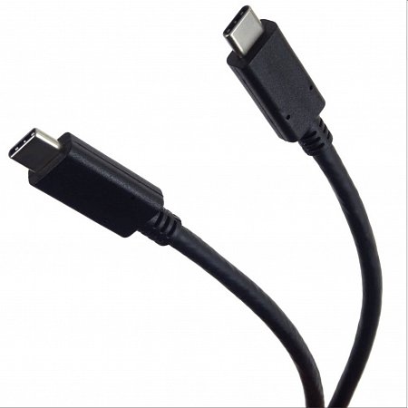PremiumCord kábel USB 3.2 konektor C/male - USB 3.2 C/male, černý, 1m