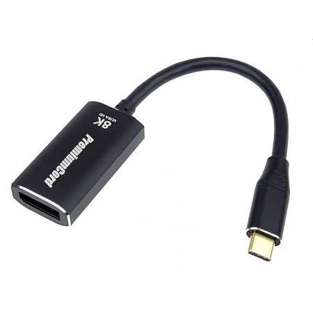 PremiumCord adaptér USB-C na DisplayPort DP1.4 8K@60Hz / 4k@120Hz