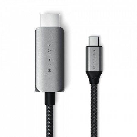 Satechi kábel USB-C to HDMI 2.1 8K 2m - Space Gray