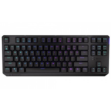 ENDORFY herná klávesnica Thock TKL Wireless / red sw. / bezdrôtová / mechanická / US layout / čierna aRGB 