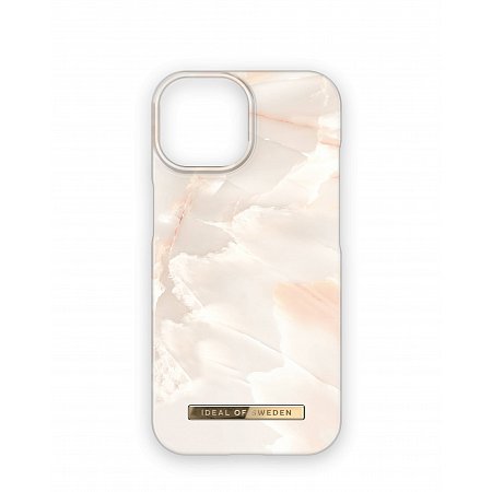 iDeal Fashion Case MagSafe iPhone 15 Rose Pearl Marble