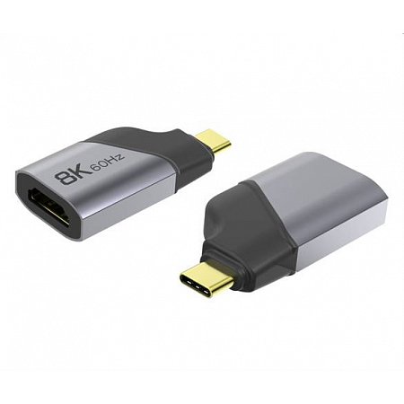 PremiumCord Adaptér USB-C na HDMI 8K @ 60Hz, 4K@144Hz Aluminium