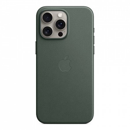 iPhone 15 Pro Max FineWoven Case with MagSafe - Evergreen
