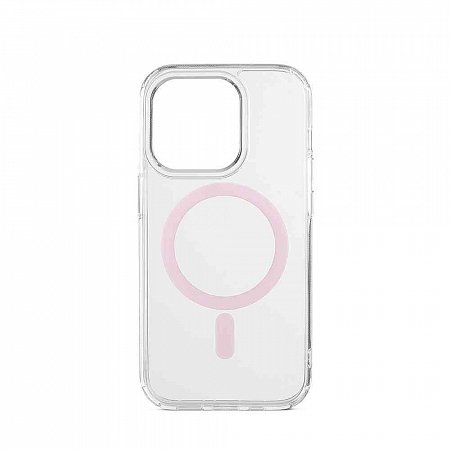 Aiino - Frozen Case with magnet for iPhone 15 Pro Max - Rose