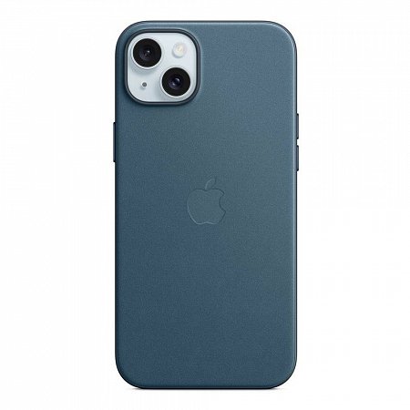 iPhone 15 Plus FineWoven Case with MagSafe - Pacific Blue