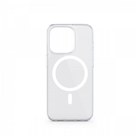 iStores by Epico Hero Magnetic - MagSafe Compatible Case iPhone 15 Pro - transparentný