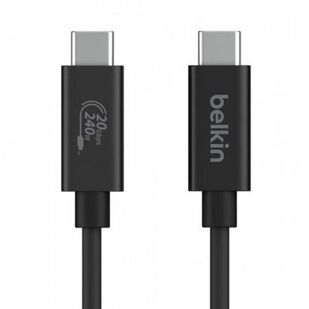 Belkin kábel Connect USB4 Cable 240W 20Gbps 2m - Black