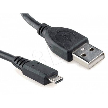 Kábel CABLEXPERT USB A Male/Micro B Male 2.0, 1m, Black High Quality